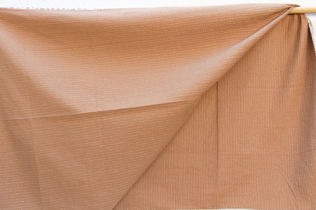 Desert Lattice Indian Block Print Coverlet