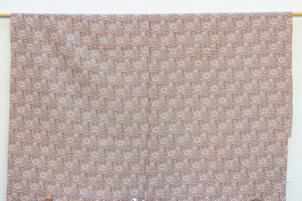 Rosewood Dust Indian Block Print Coverlet