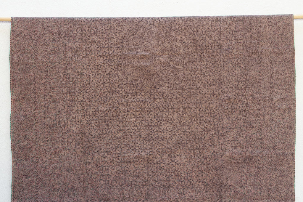 Canyon Clay Handstitched Filanan Gudari Bedcover