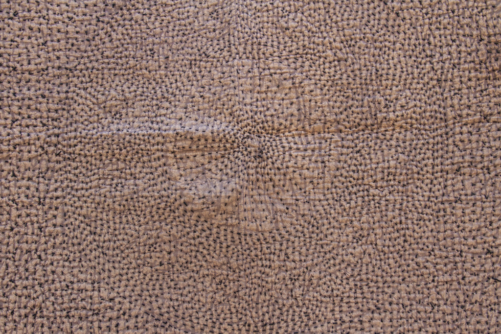 Canyon Clay Handstitched Filanan Gudari Bedcover