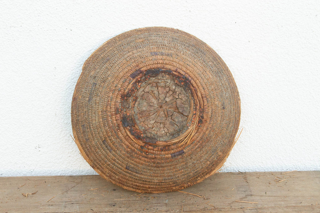 Vintage Coiled Harvest Bowl w/Mud Sealed Base (Trade)