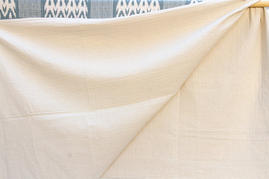 Coastal Ikat Indian Block Print Coverlet