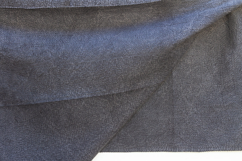 Charcoal Slate Handstitched Filanan Gudari Bedcover