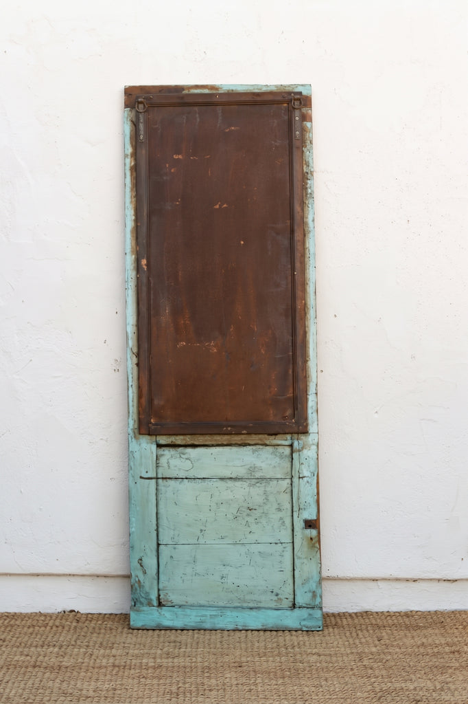 Tall Antique Indian Arched Mirror