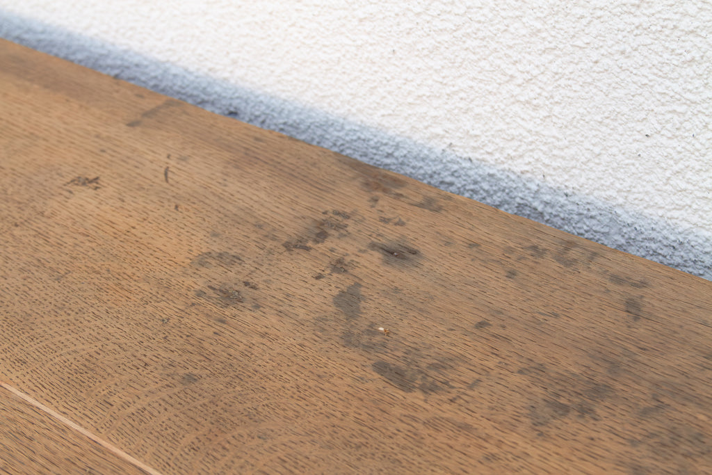 Late 18th Century Stripped Oak English Console