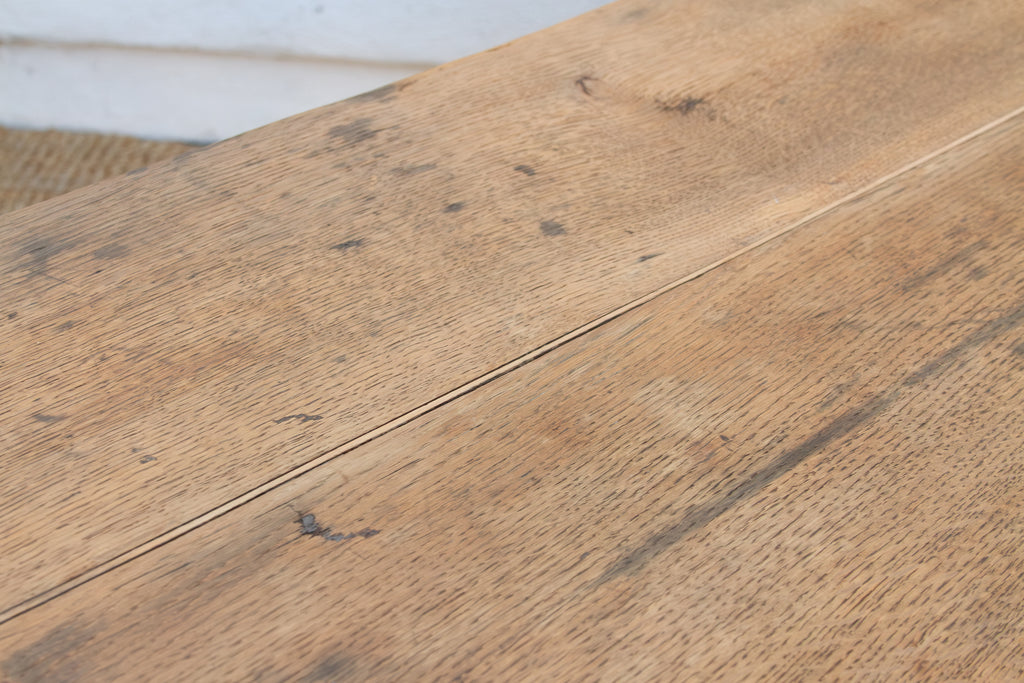 Late 18th Century Stripped Oak English Console