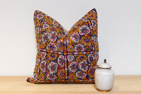 Smran Rajasthani Embroidered Decorative Pillow
