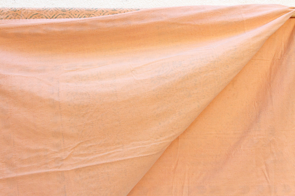 Moorish Mosaic Indian Block Print Bedcover