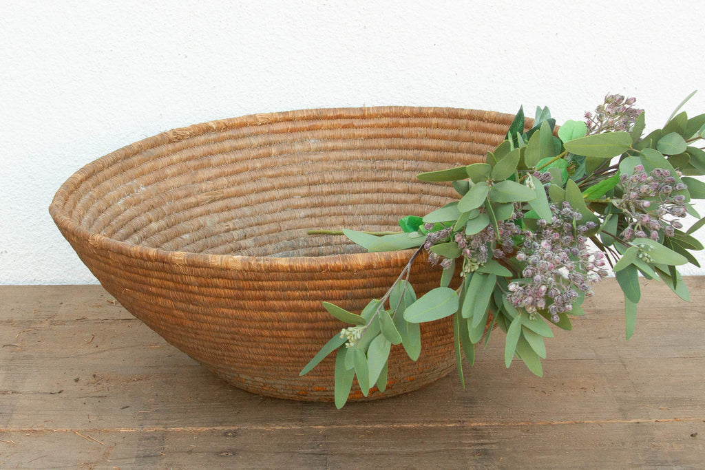 Primitive Oversize Sun-Baked Harvest Bowl (Trade)