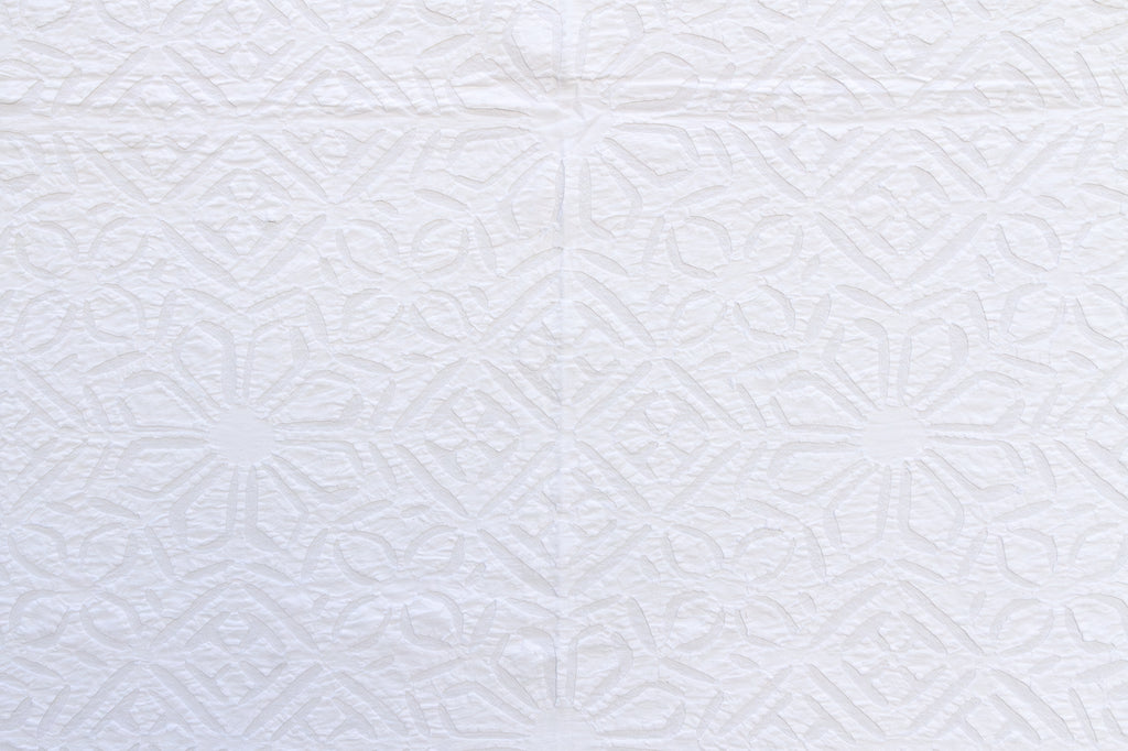 Jasmine Star Floral Cutwork Quilt