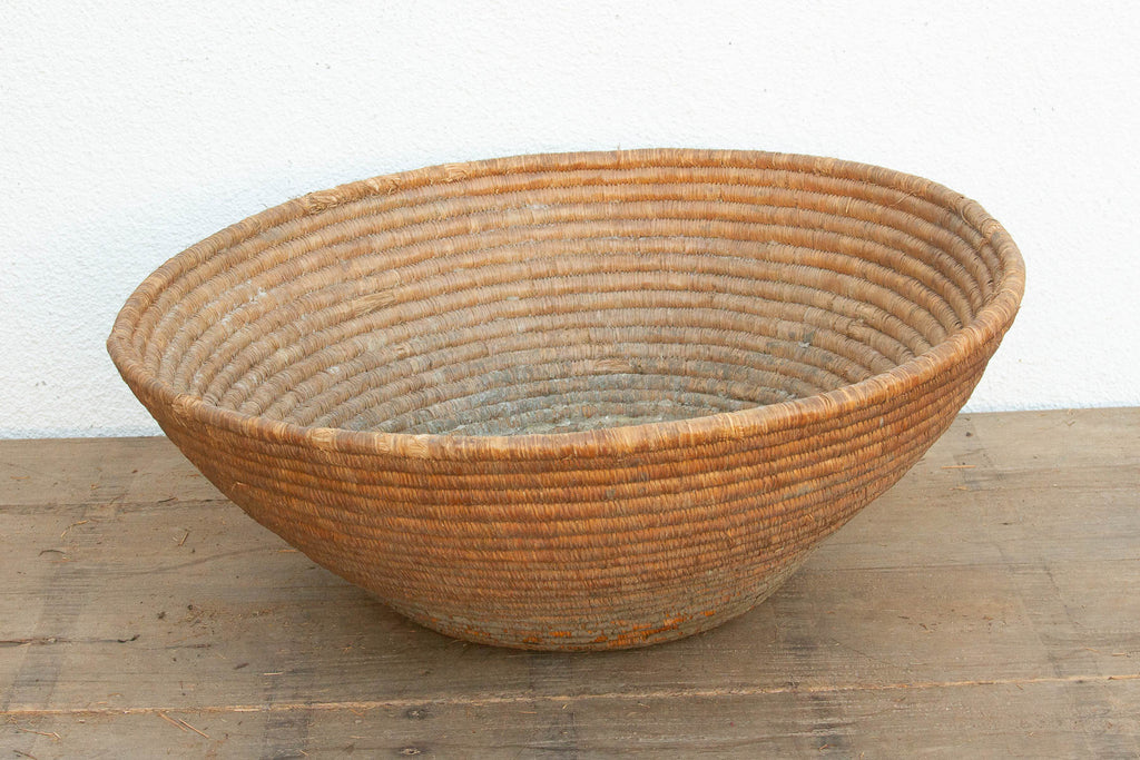 Primitive Oversize Sun-Baked Harvest Bowl (Trade)