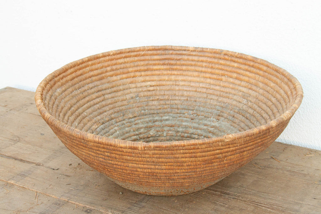 Primitive Oversize Sun-Baked Harvest Bowl (Trade)