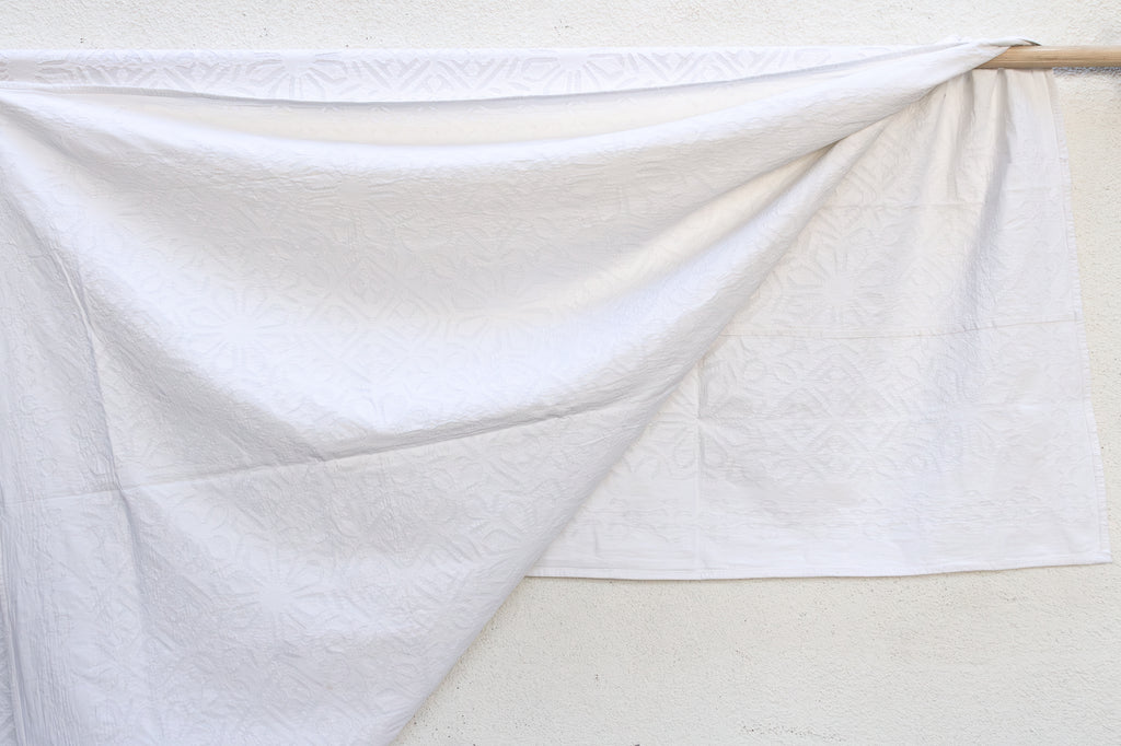 Jasmine Star Floral Cutwork Quilt