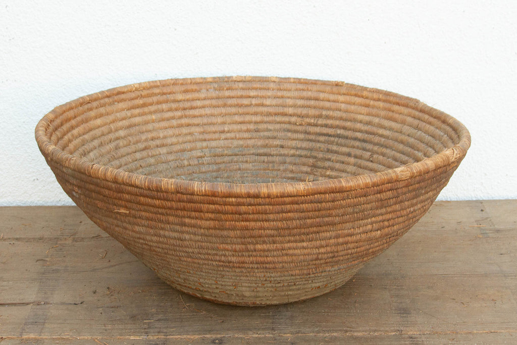 Primitive Oversize Sun-Baked Harvest Bowl (Trade)