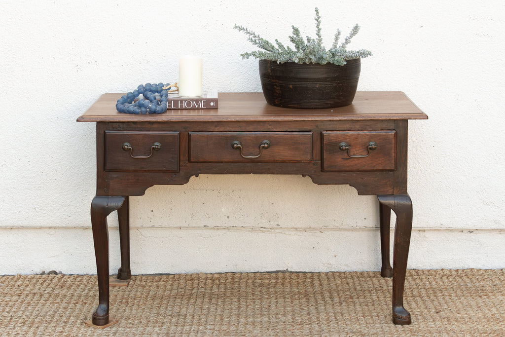 18th Century English Oak Lowboy (Trade)