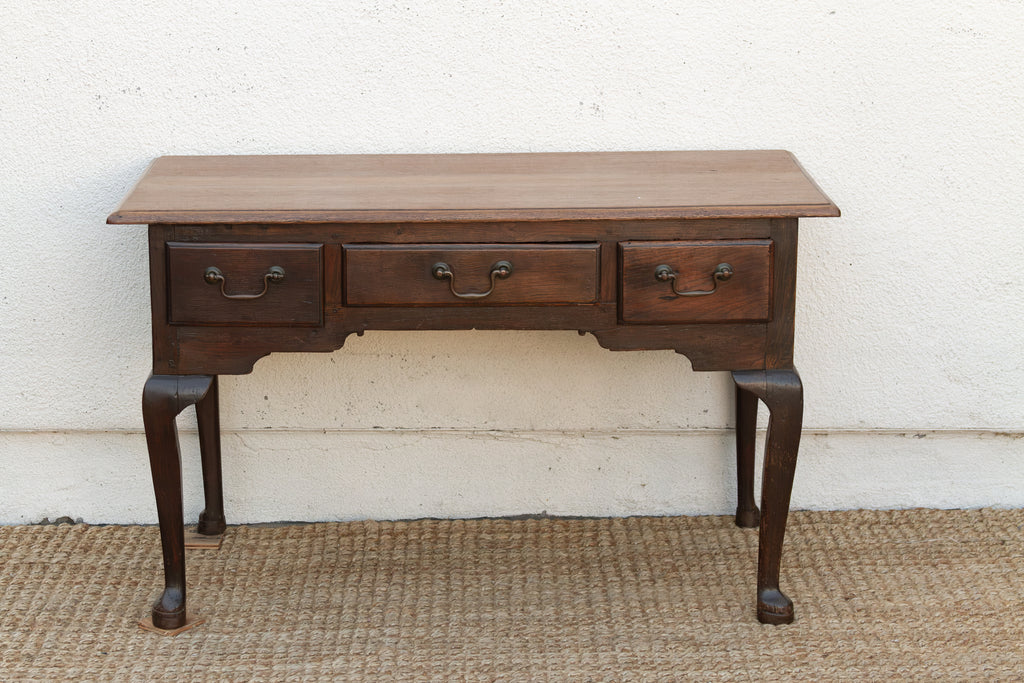 18th Century English Oak Lowboy (Trade)