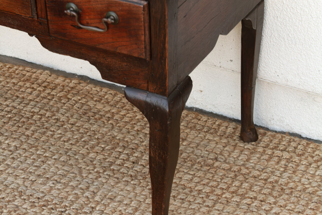 18th Century English Oak Lowboy (Trade)