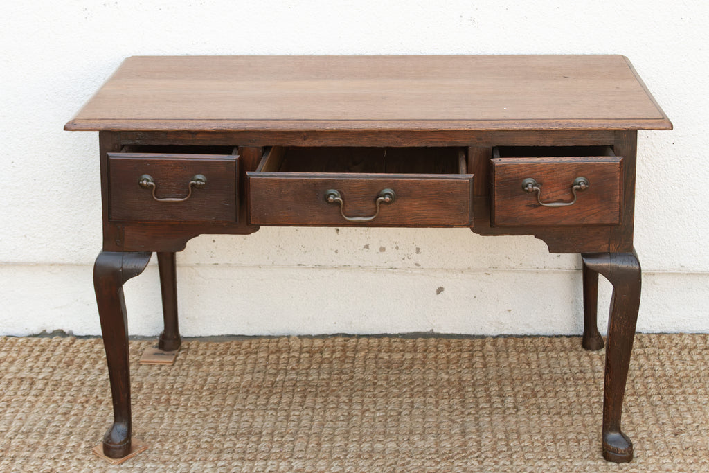18th Century English Oak Lowboy (Trade)