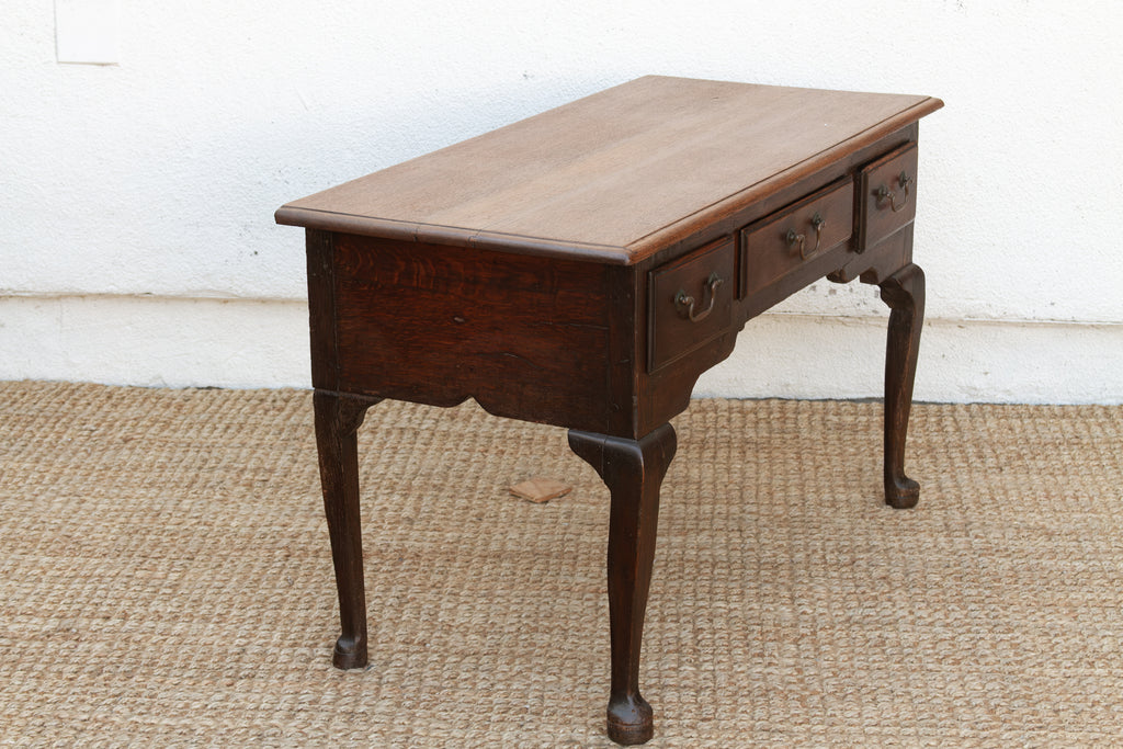 18th Century English Oak Lowboy (Trade)