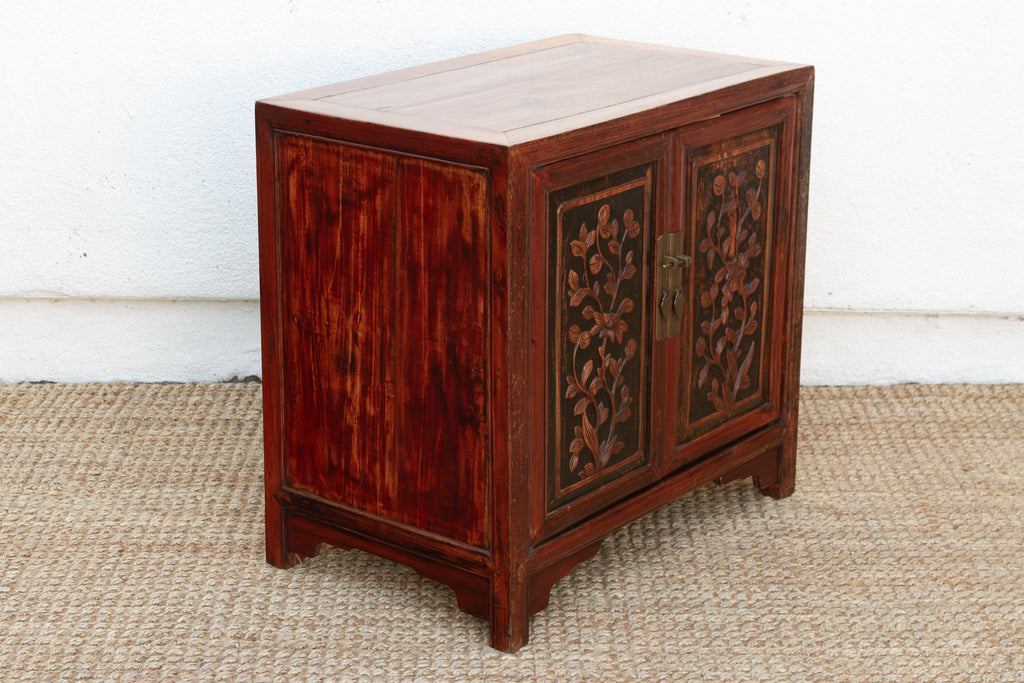 Finely Carved Antique Chinese Cabinet