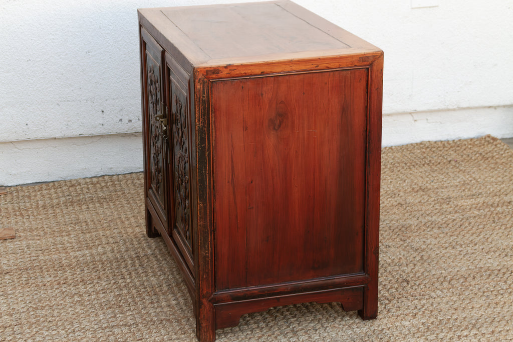 Finely Carved Antique Chinese Cabinet