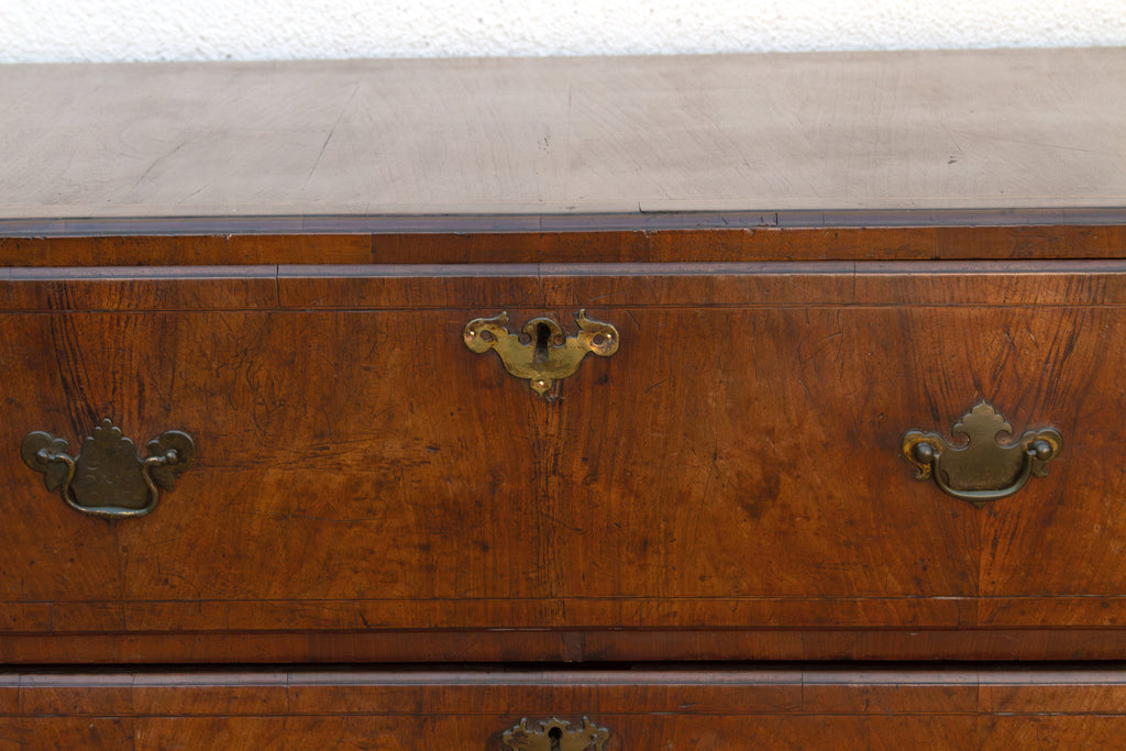 18th Century English Burr Walnut Dresser