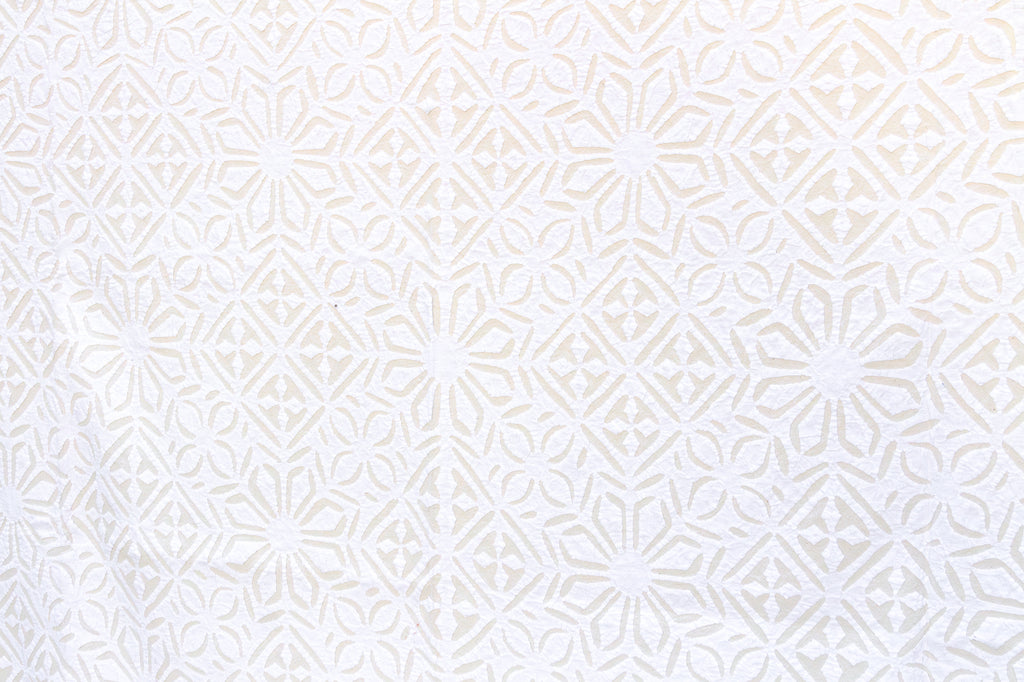 Magnolia Bloom Handmade Cotton Bedspread