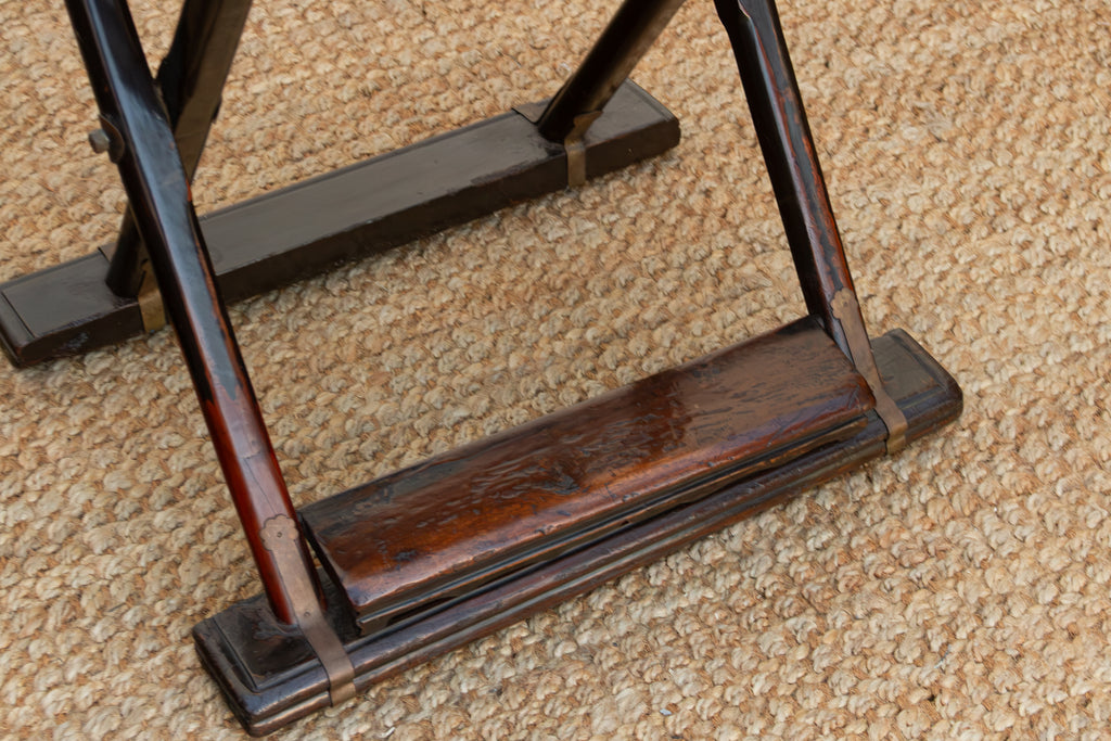 Pair of Antique Folding Campaign Chair