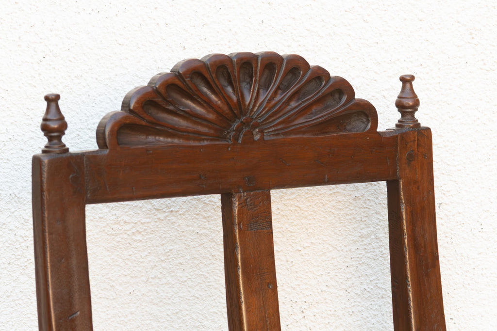 Antique Spanish Colonial Upholstered Chair