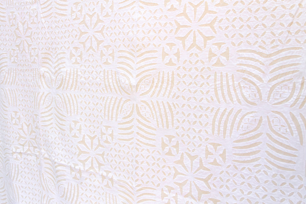 Marigold Charm Cotton Applique Bedcover (Trade)