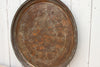 Antique Finely Engraved Copper Tray