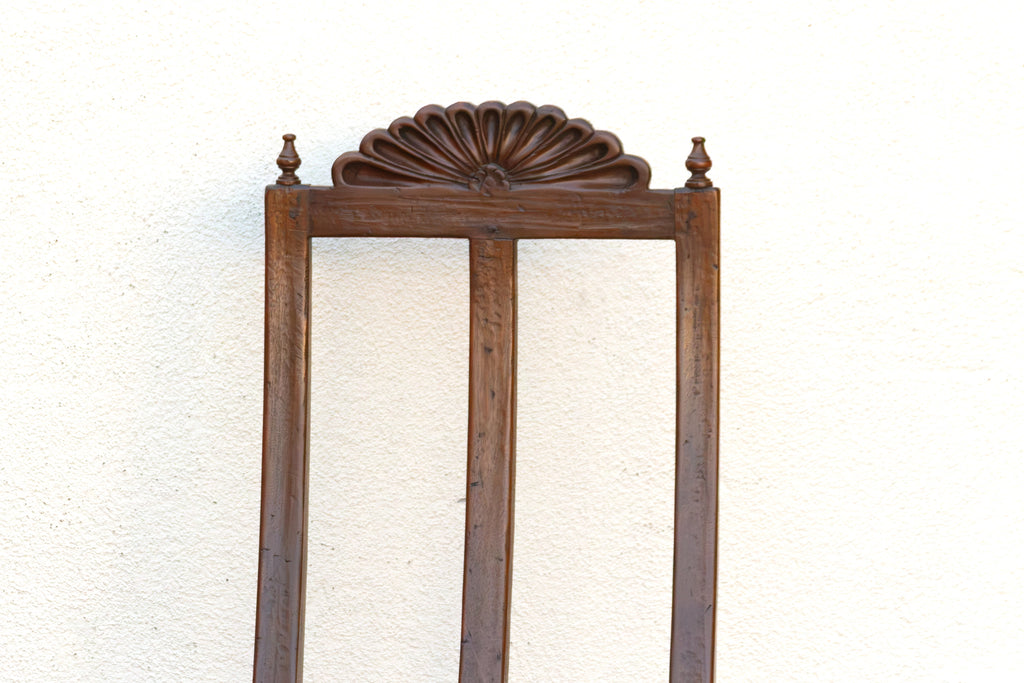 Pair of Spanish Colonial Carved Chairs