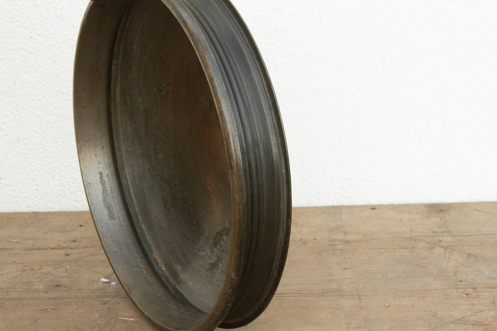 Antique Southern India Bronze Urli Vessel (Trade)