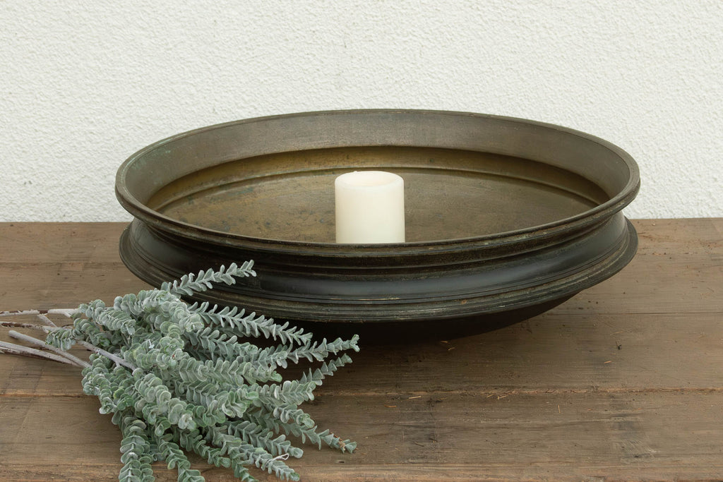 Early 20th Century Heirloom Bronze Urli (Trade)