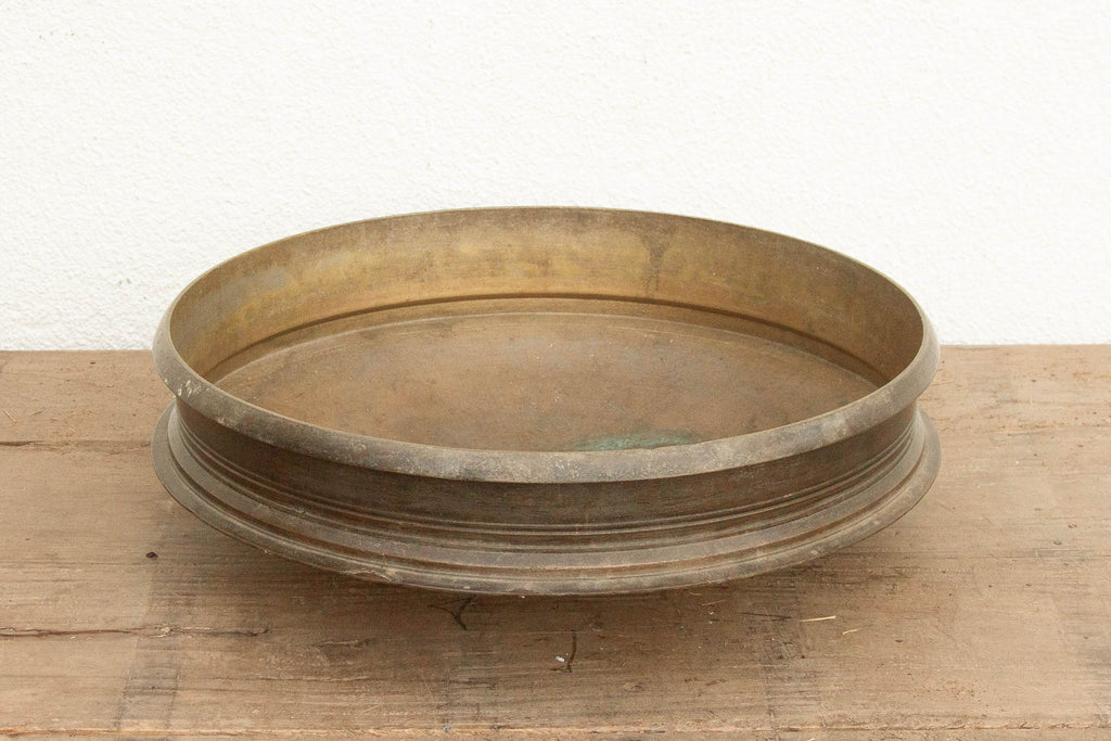 19th Century Golden Bronze Indian Bowl (Trade)