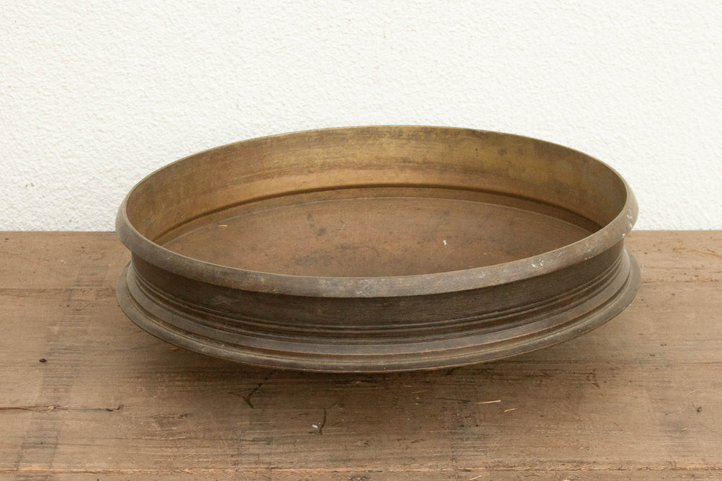 19th Century Golden Bronze Indian Bowl (Trade)