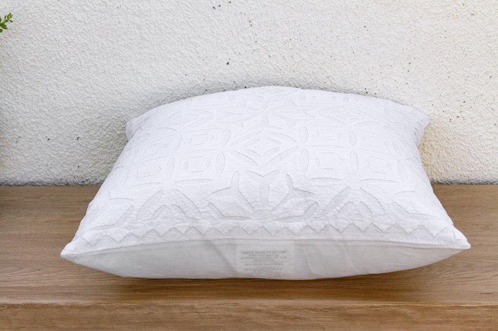 Oasis Star Applique Pillow Cover