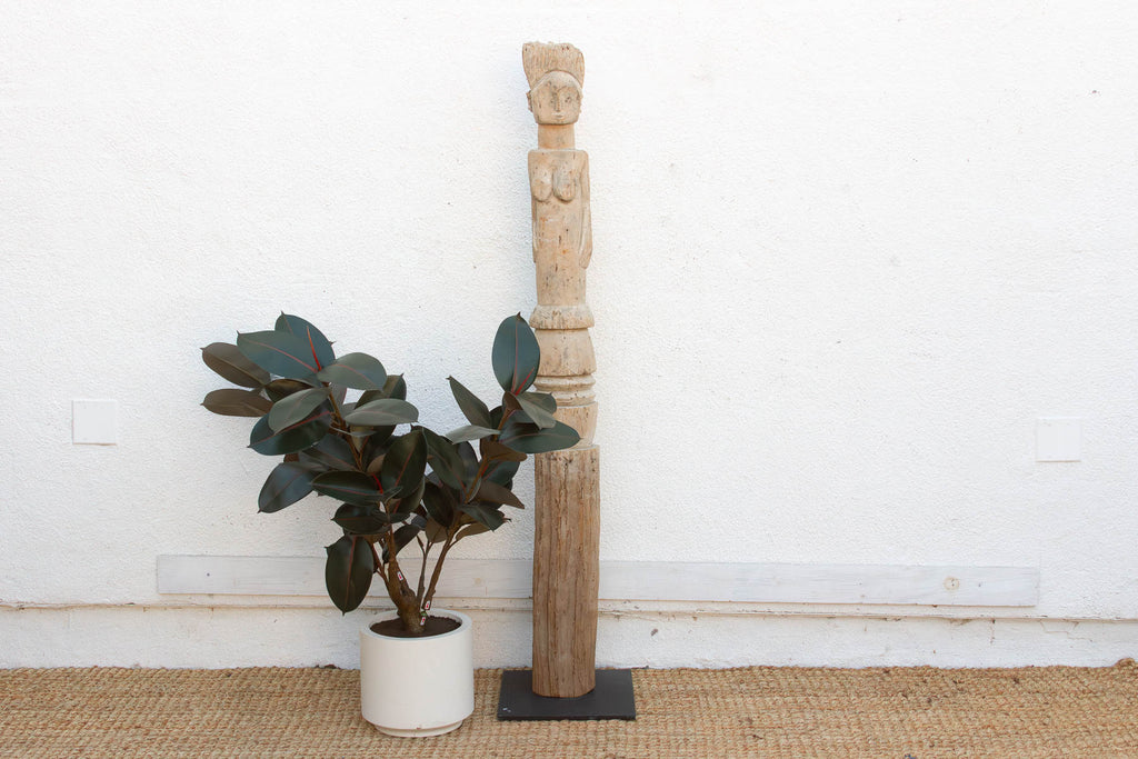 Early 20th Century African Wurkun Figure on Custom Stand (Trade)