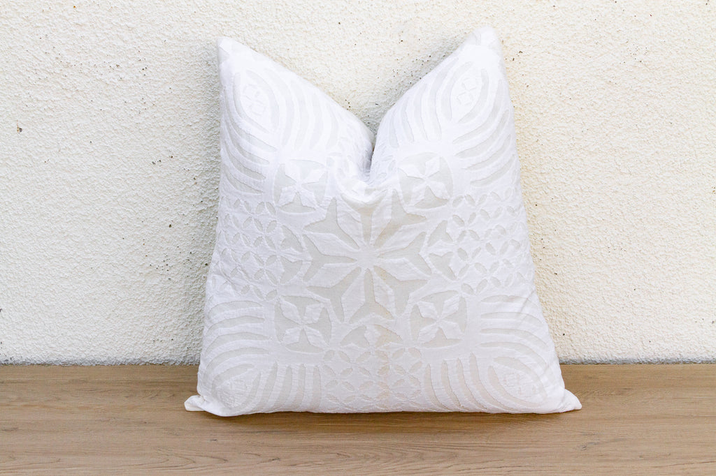 Champu Charm Applique Pillow Cover