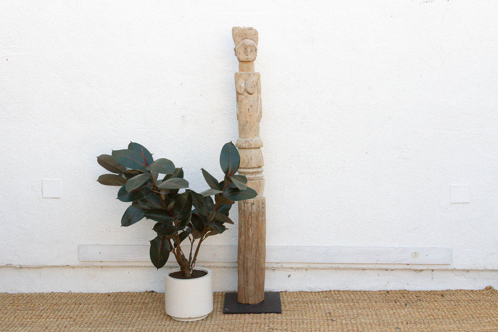Early 20th Century African Wurkun Figure on Custom Stand (Trade)