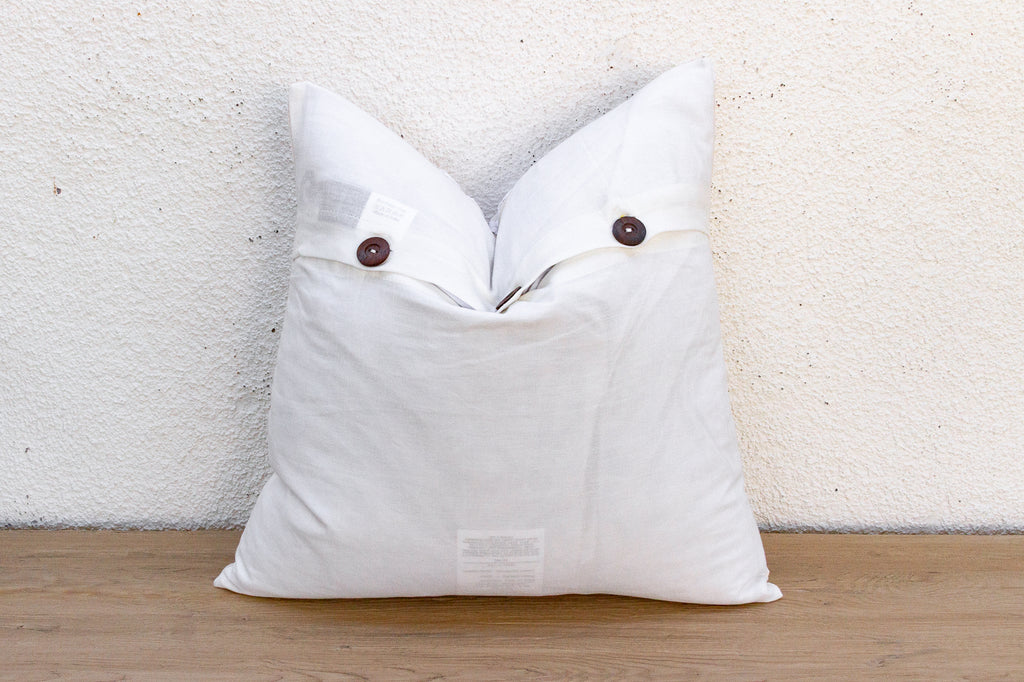 Jasmine Whisper Applique Pillow Cover