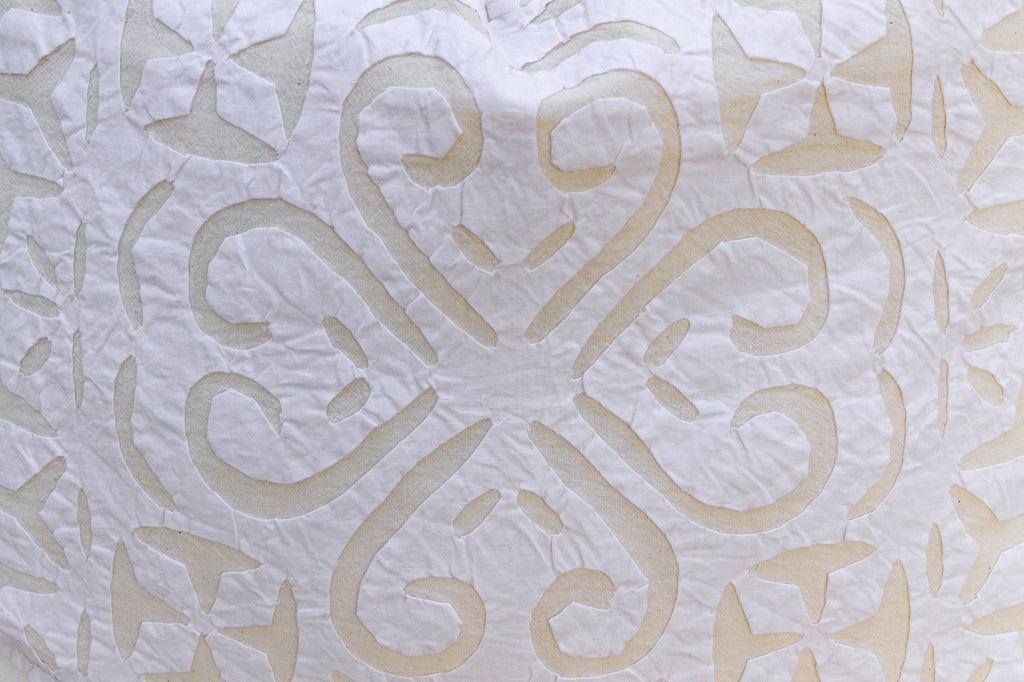 Sunflower Applique Pillow Cover