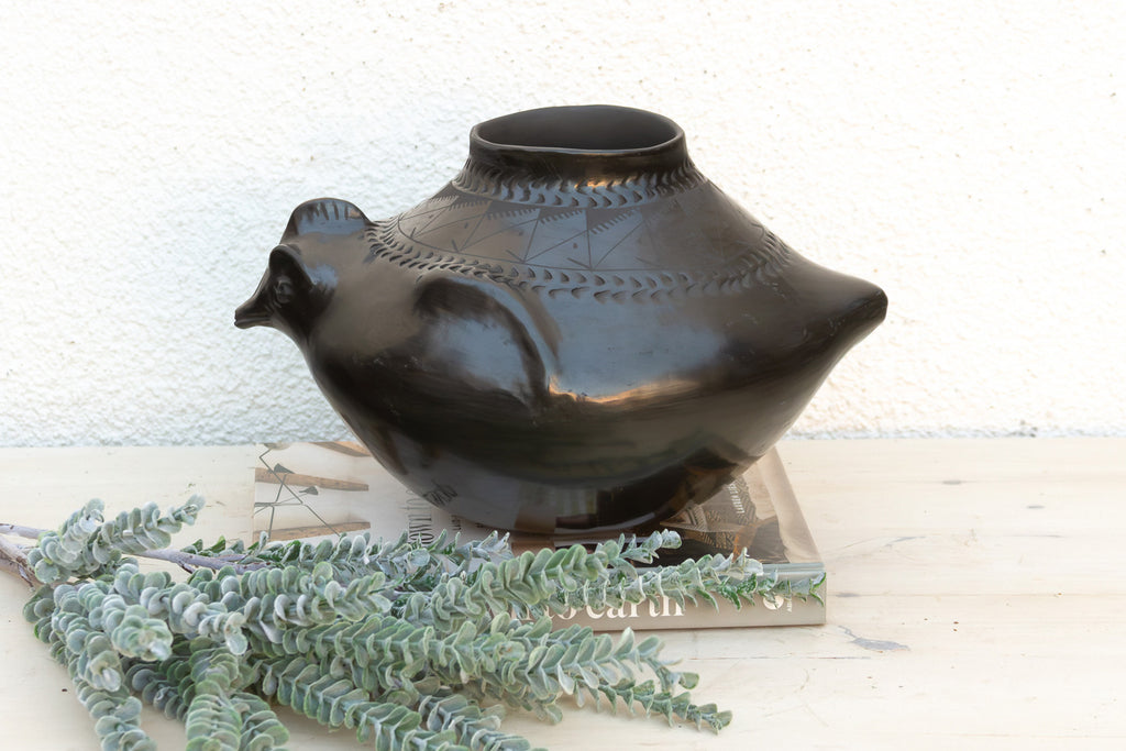 Rare Mata Ortiz Bird Effigy Pot