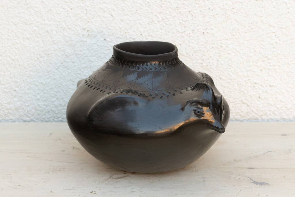 Rare Mata Ortiz Bird Effigy Pot