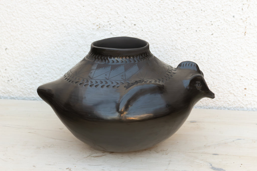 Rare Mata Ortiz Bird Effigy Pot