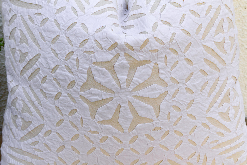 Kesar Bloom Applique Pillow Cover