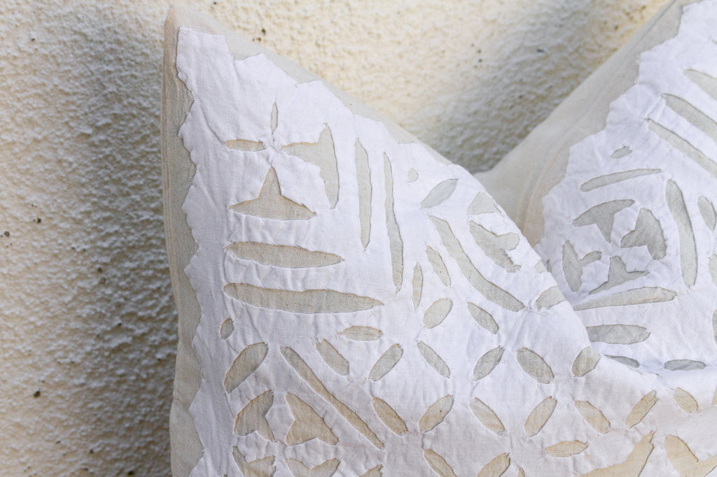 Pushpa Applique Pillow Cover