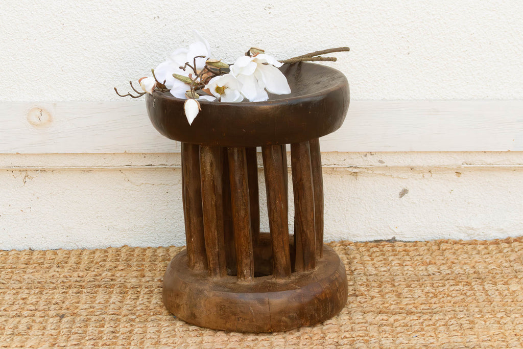 Antique Ethiopian Harari Round Stool (Trade)