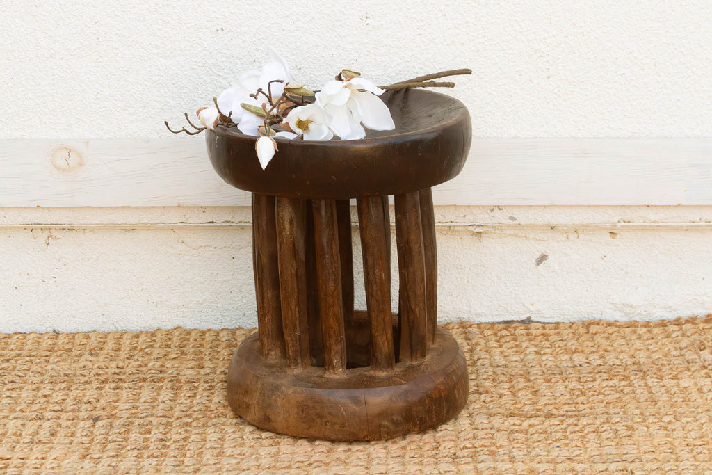Antique Ethiopian Harari Round Stool (Trade)