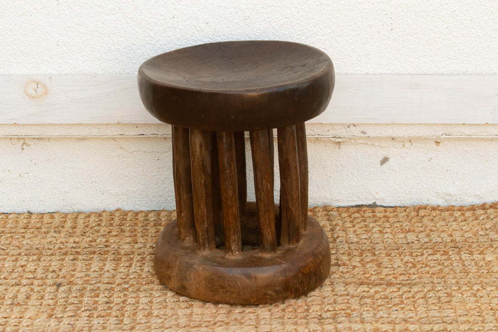 Antique Ethiopian Harari Round Stool (Trade)